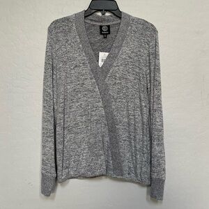 Bobeau grey sweater size XS